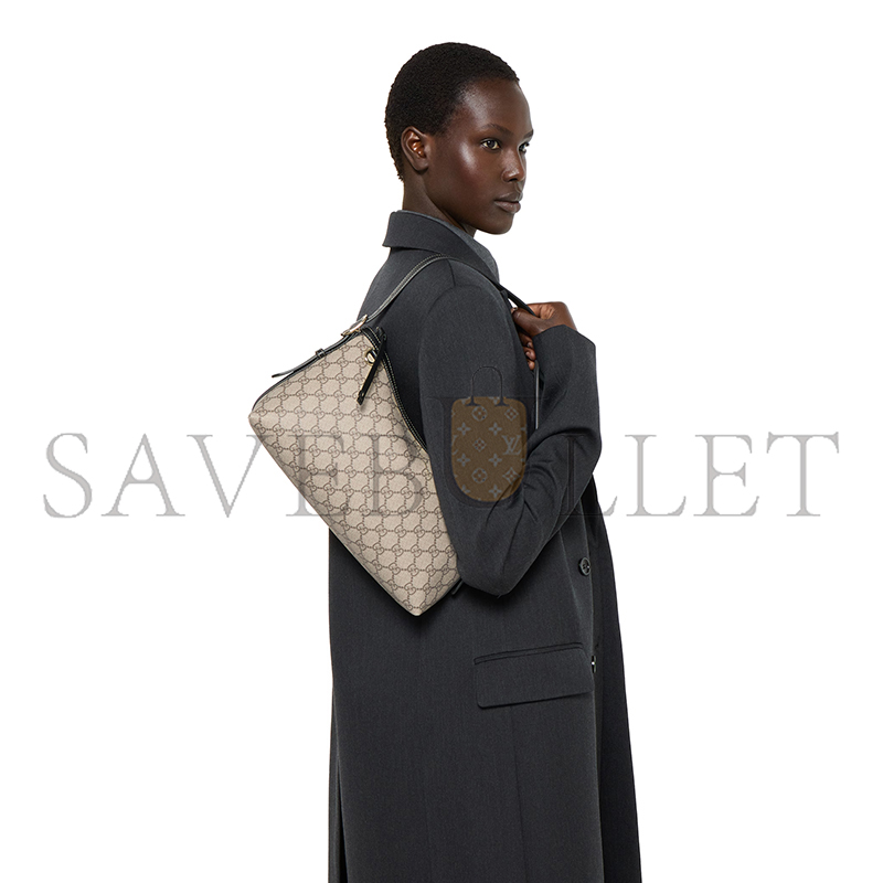 GUCCI GG EMBLEM MEDIUM SHOULDER BAG 847449 (30*19*11cm) GUCCI GG EMBLEM MEDIUM SHOULDER BAG 847449 (30*19*11cm)